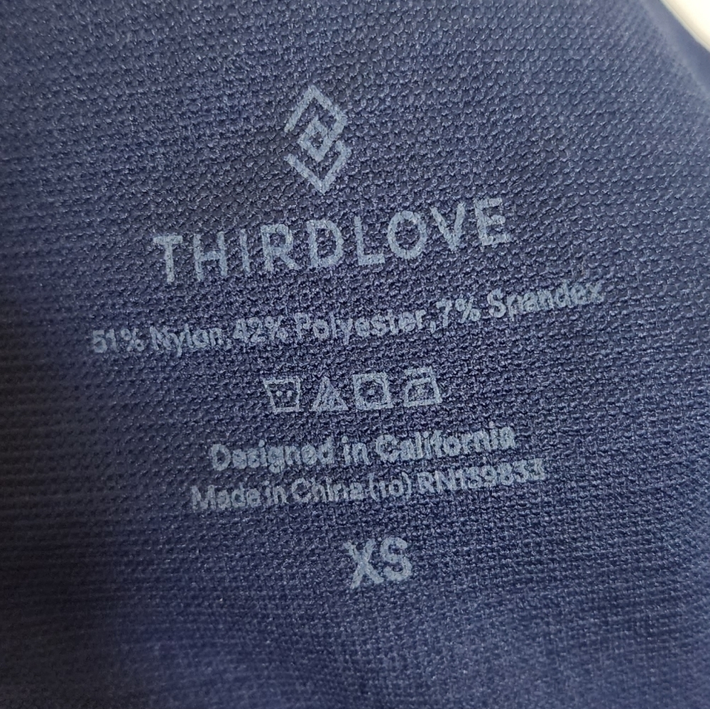 Thirdlove Blue Flex Seamless Compression Leggings… - image 6